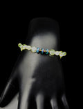 UV Reactive Glow Handmade stretch bracelet 5"